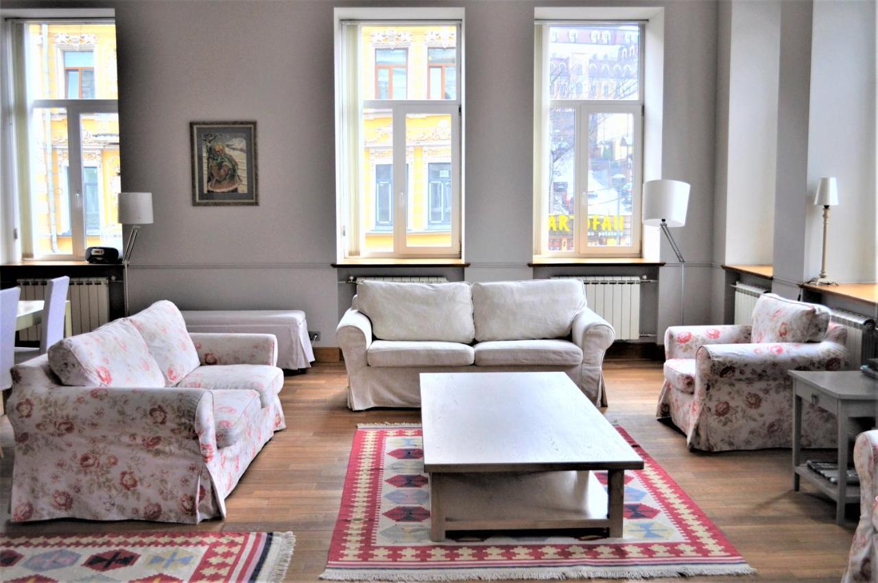 Great 144 Sq.M. Apartment In The Center Of Kiew Exterior foto